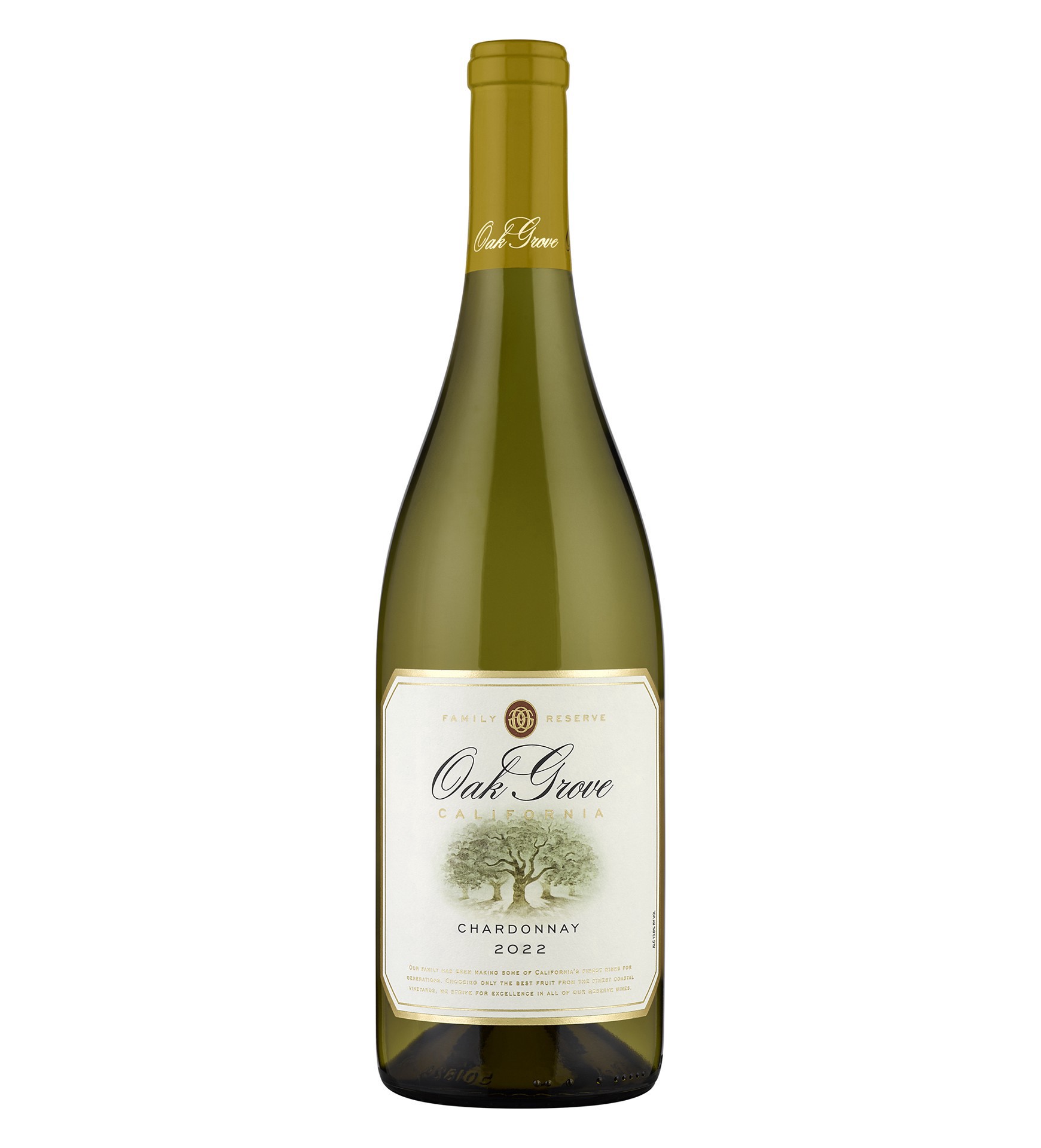 slide 1 of 1, Oak Grove Chardonnay, 750 ml