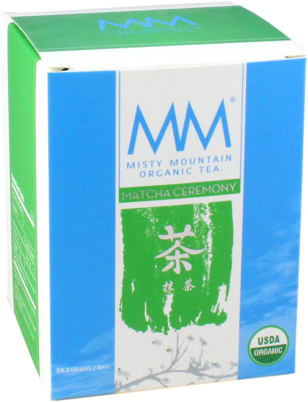 slide 1 of 1, Misty Mountain Loose Leaf Tea Matcha Powder Ceremony, 28.3 gram