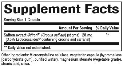 slide 2 of 2, Natural Factors Affron Saffron Extract, 