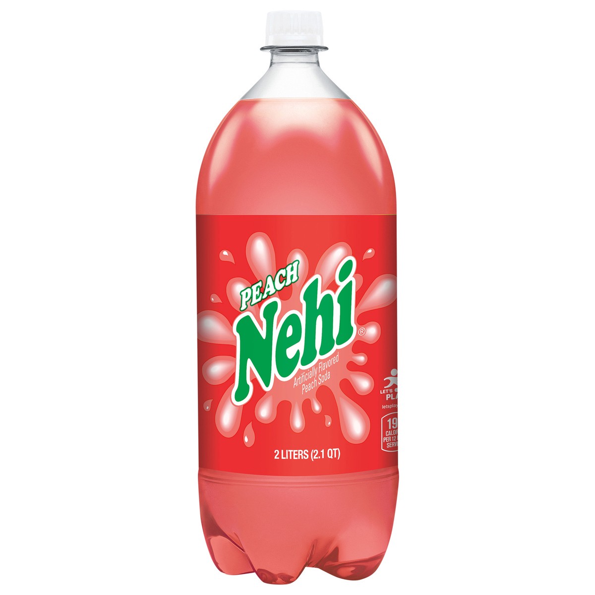 slide 1 of 7, Nehi Peach Soda- 2 liter, 2 liter