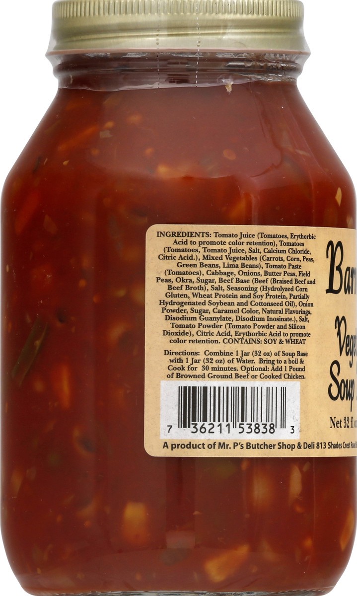 slide 5 of 13, Barron's Vegetable Soup base 32 oz, 32 oz