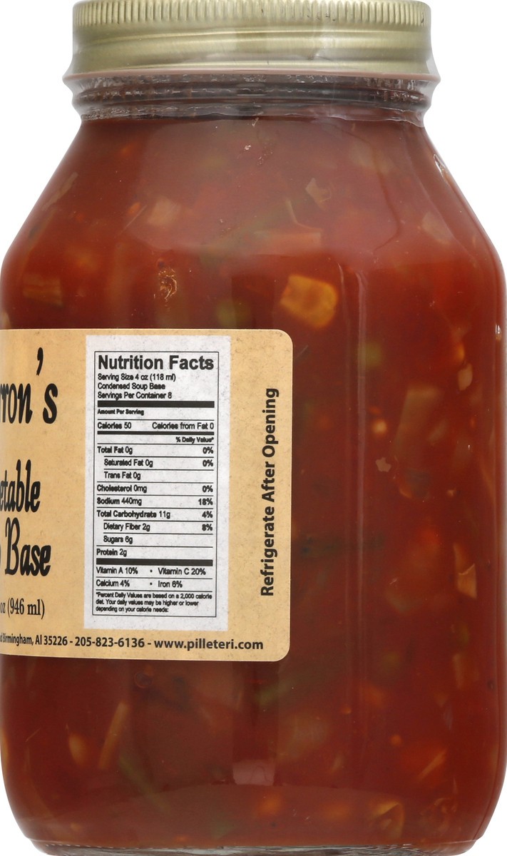 slide 2 of 13, Barron's Vegetable Soup base 32 oz, 32 oz