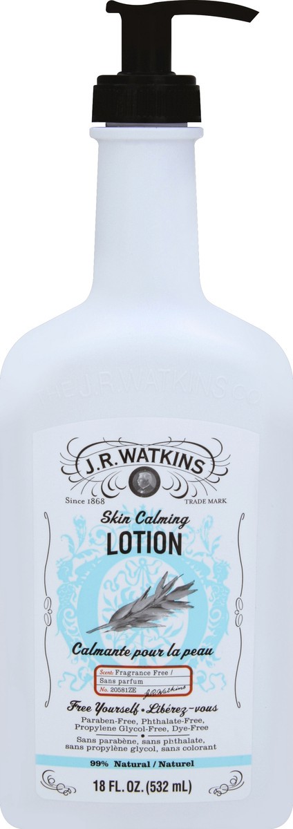 slide 2 of 2, J.R. Watkins Lotion, Skin Calming, 18 oz