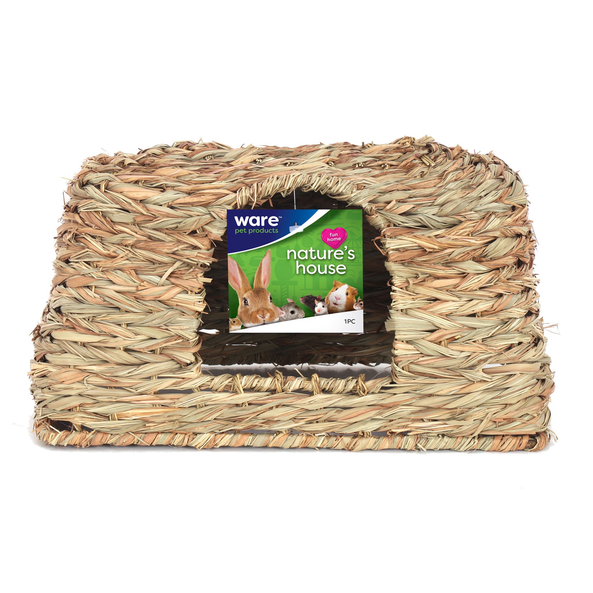 slide 1 of 1, Ware Pet Products Farmer's Market Nature's House for Rabbits, LG