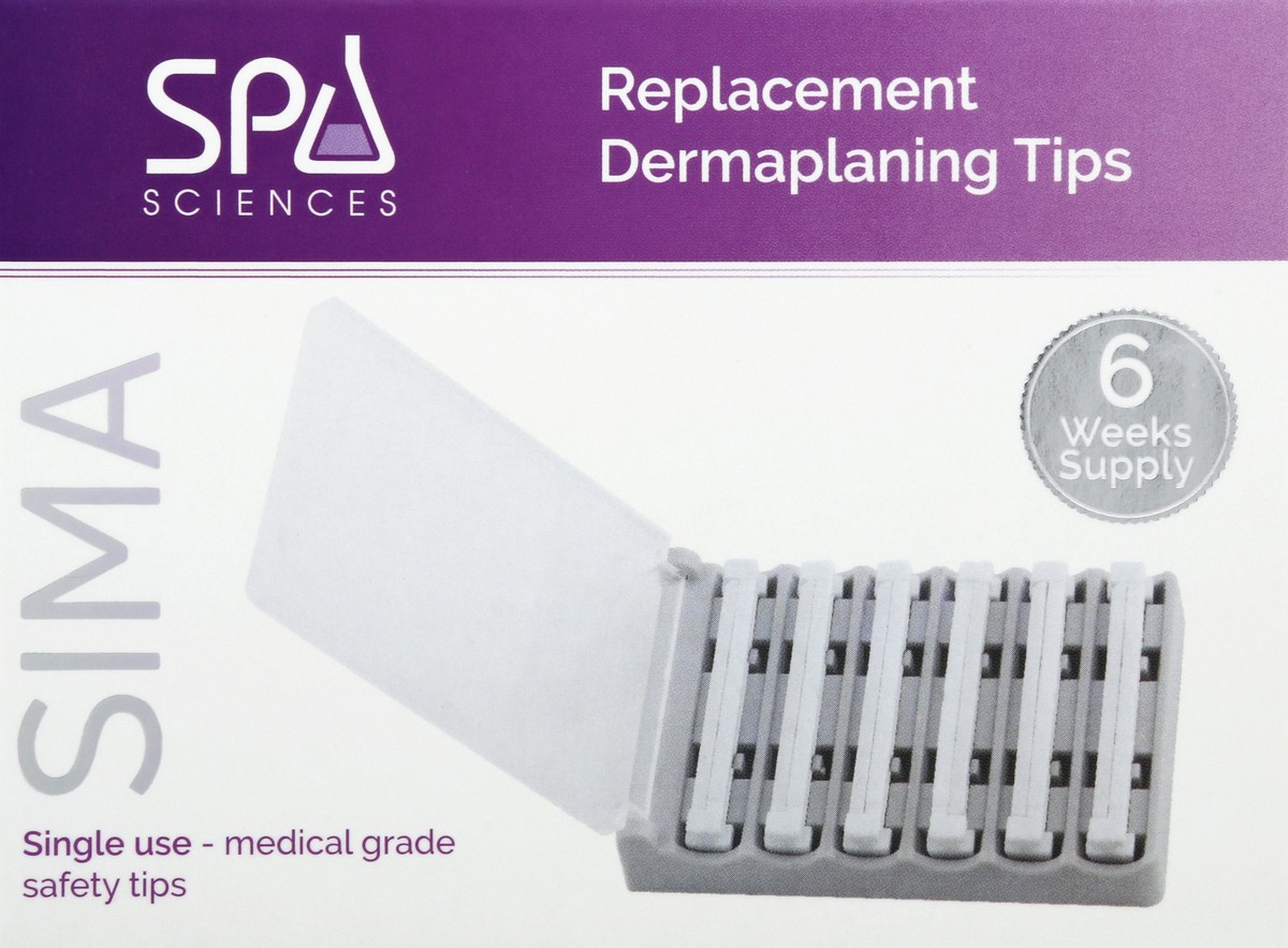 slide 3 of 6, Spa Sciences Replacement Dermaplaning Tips 1 ea, 1 ct
