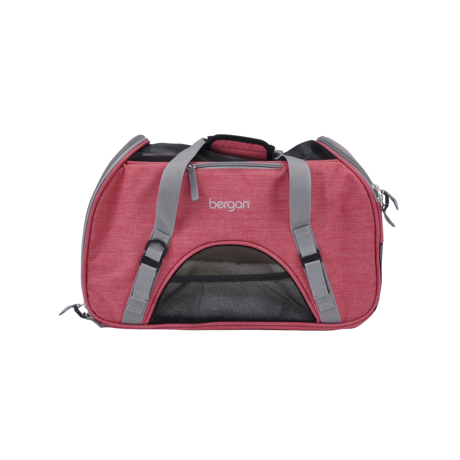 slide 1 of 8, Bergan Comfort Carrier™, Heather Berry, Large - 19" L x 10" W x 13" H, 1 ct