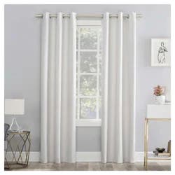 Sun Zero Doret Blackout Panel Pair Pearl 74" x 84"