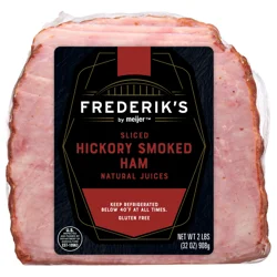 Frederiks by Meijer BNLS 1/4 Hickory Smoked Ham Sliced 32 oz