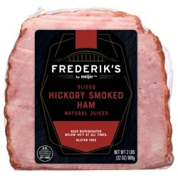 Frederiks by Meijer BNLS 1/4 Hickory Smoked Ham Sliced 32 oz