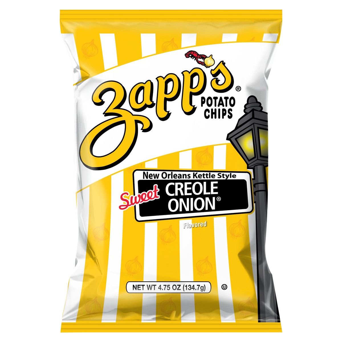 slide 1 of 12, Zapp's Utz Brands Zapps Creole Onion, 4.7 oz