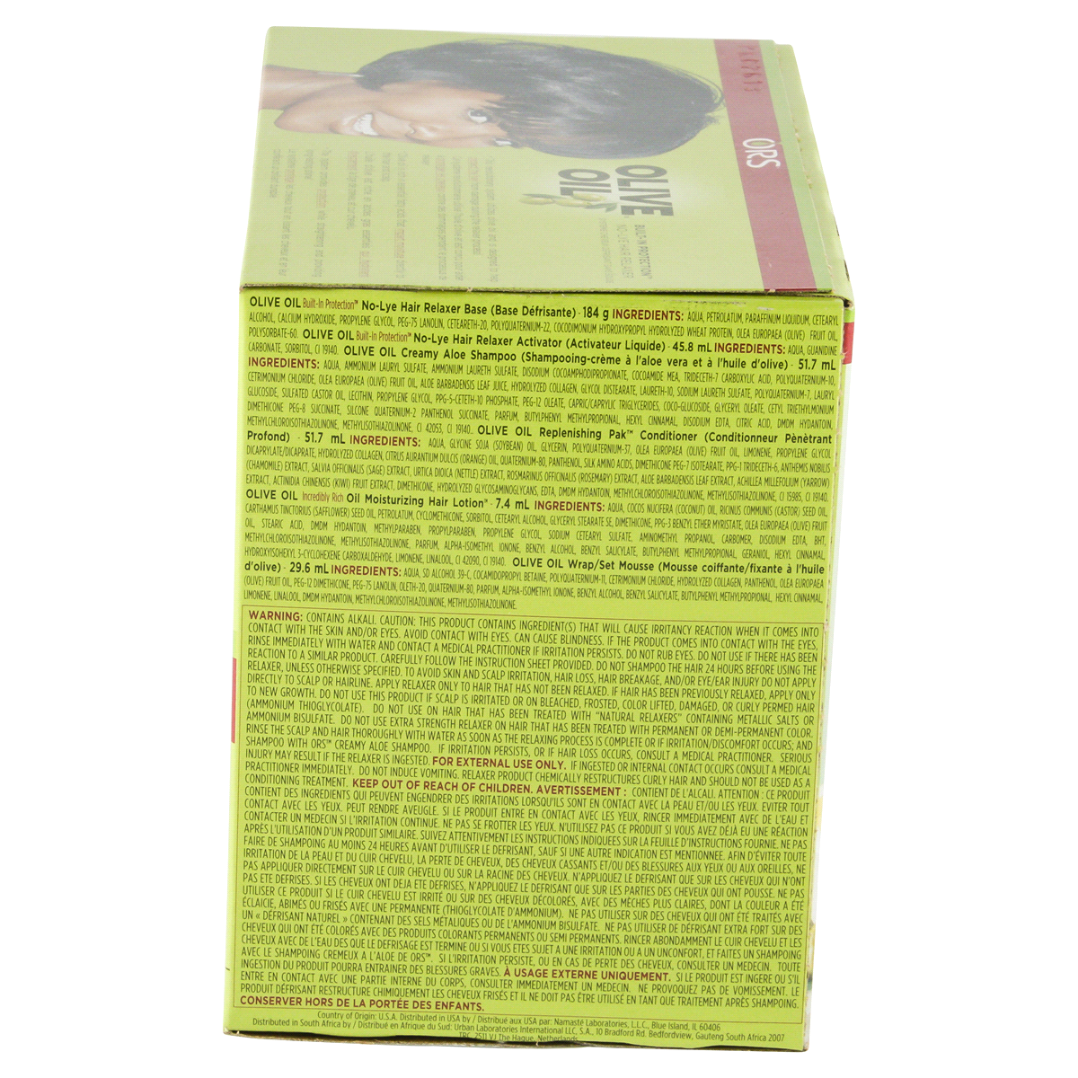 slide 2 of 6, ORS Olive Oil Extra Strength No-Lye Relaxer, 1 ct