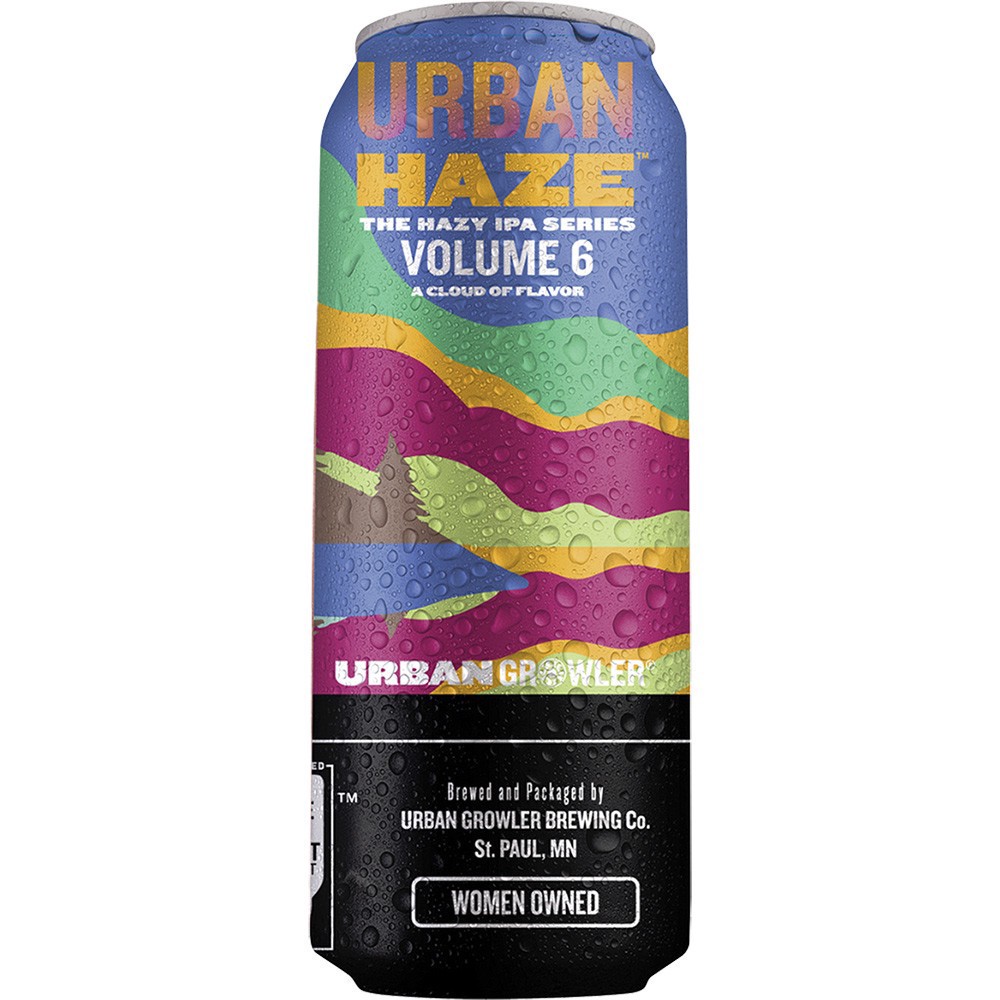 slide 1 of 1, Urban Growler Hazy Ipa Urban Haze Vol 6, 64 fl oz