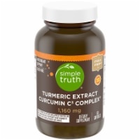 slide 1 of 1, Simple Truth Turmeric Extract Curcumin C3 Complex Capsules, 60 ct