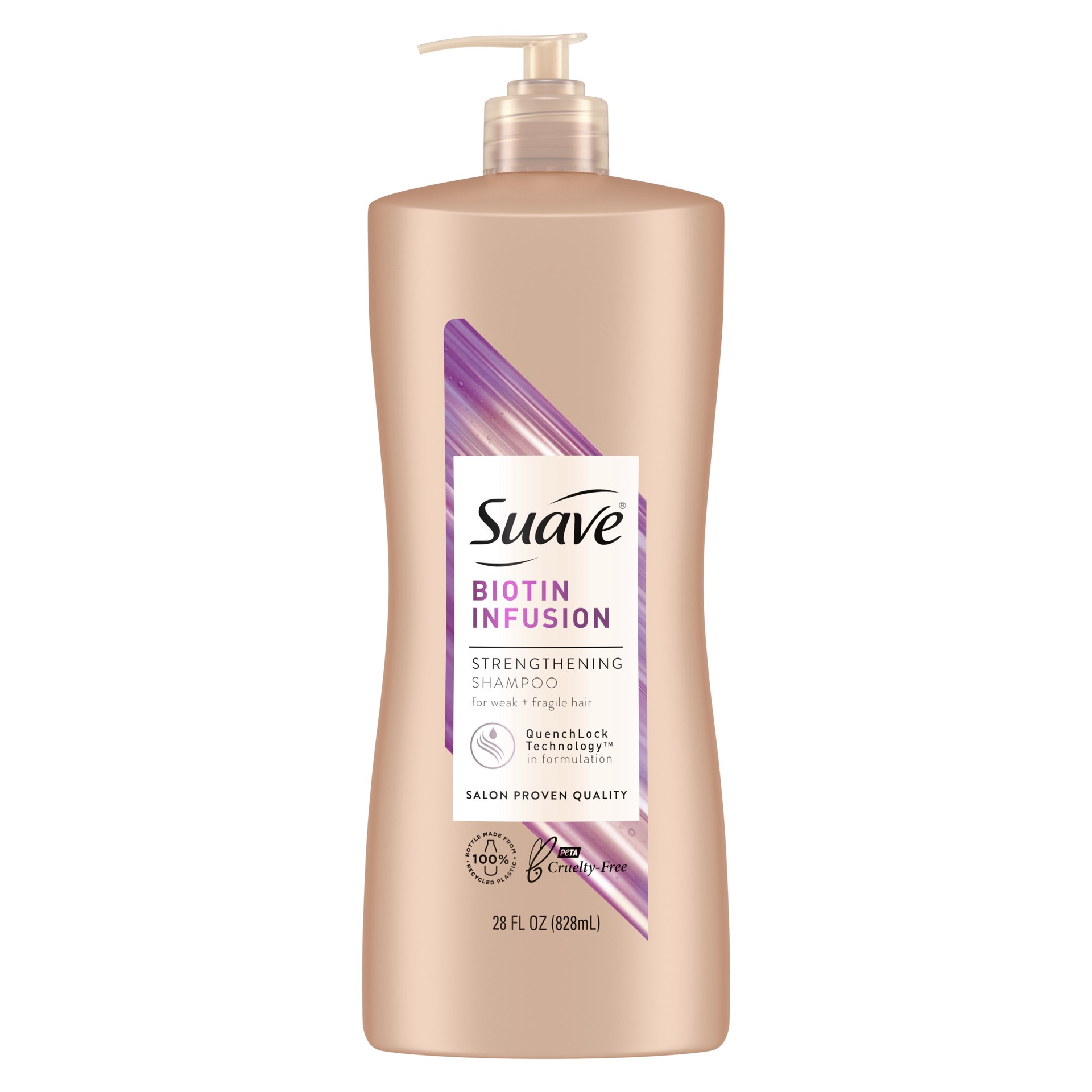 slide 1 of 7, Suave Professionals Biotin Infusion Strengthening Shampoo, 28 fl oz