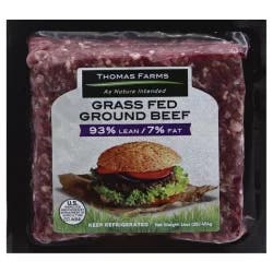 Thomas Farms Grass Fed Ground Beef 93% Lean 7% Fat