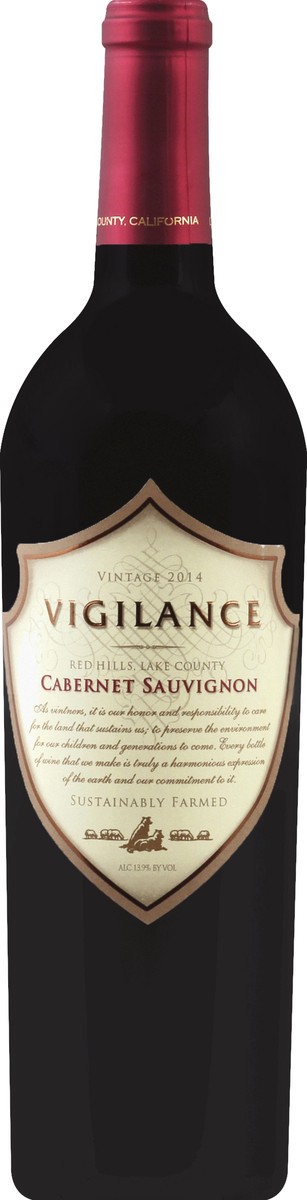 slide 1 of 3, Viligance Cabernet Sauvignon, 750 ml