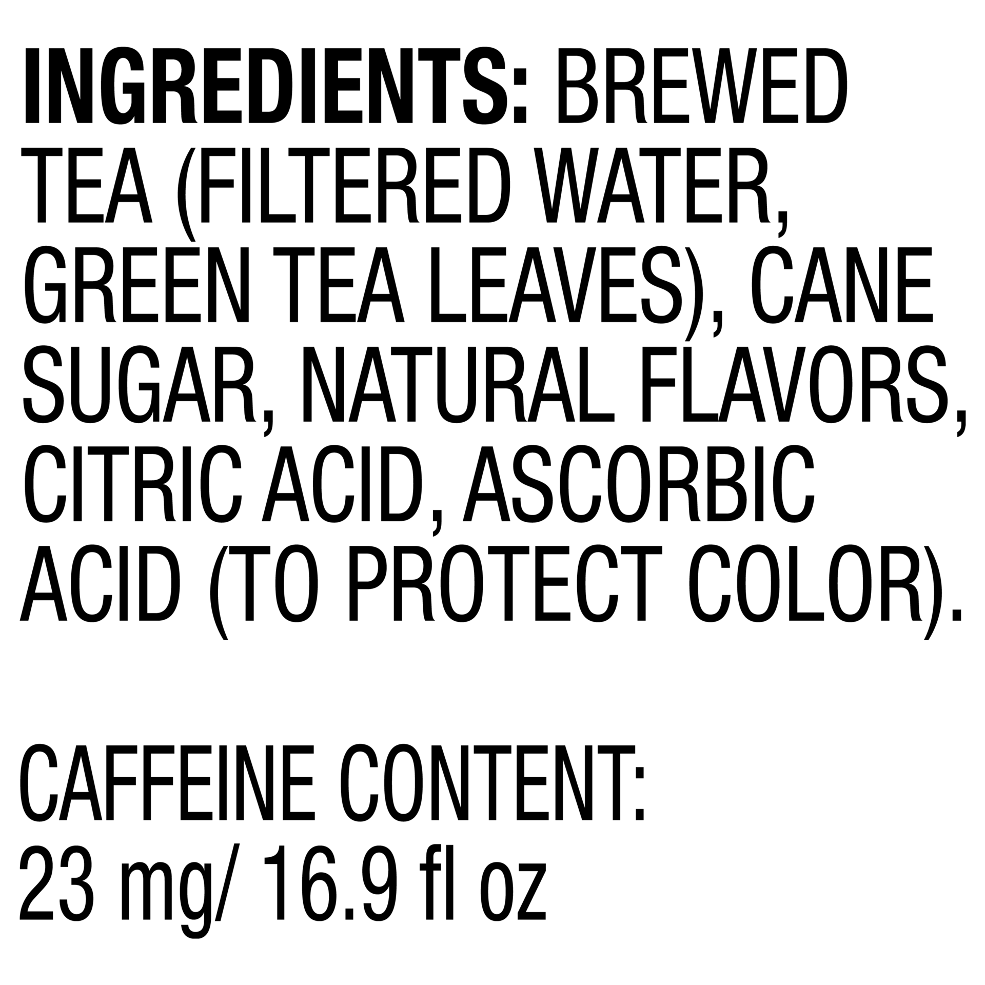 slide 5 of 5, Gold Peak Green Tea, 6 ct; 500 ml