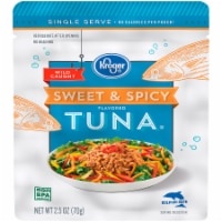 slide 1 of 1, Kroger Sweet & Spicy Flavored Tuna, 2.5 oz