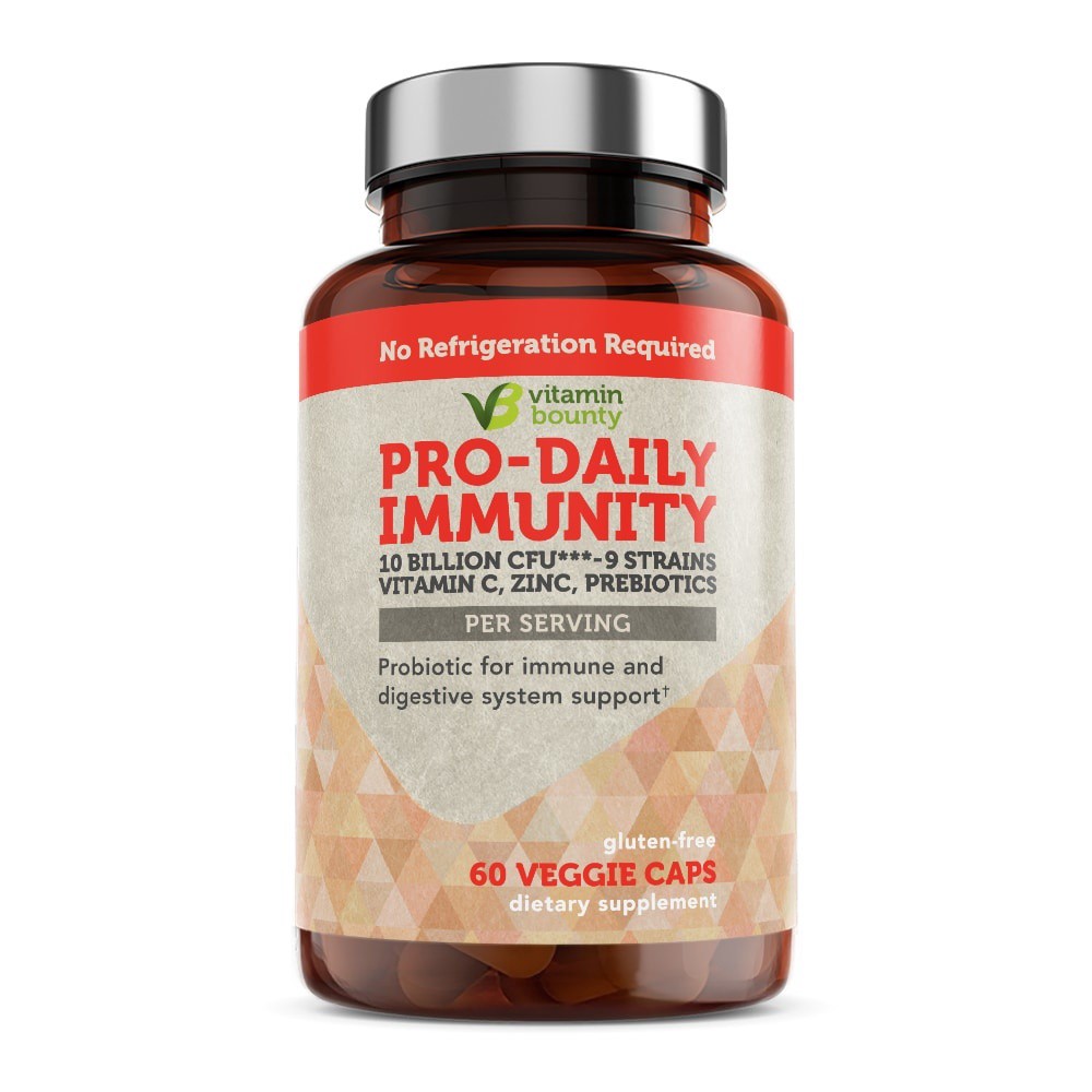 slide 2 of 3, Vitamin Bounty Pro-Daily Immunity Probiotic Capsules, 60 ct