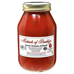 Michael's of Brooklyn Fresh Tomato & Basil 32 oz