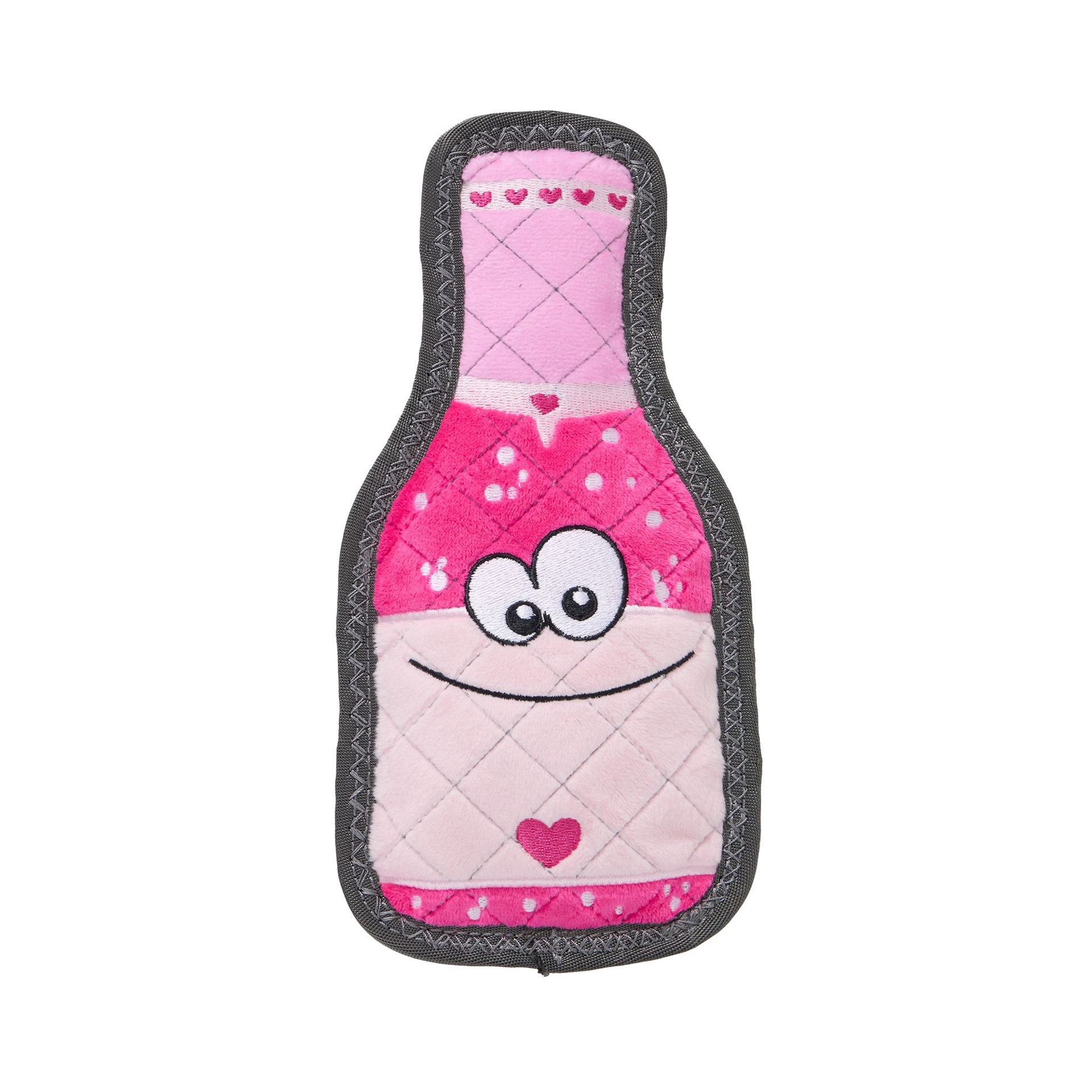 slide 1 of 1, Joyhound Valentine's Day Rip Roarin' Tough Champagne Dog Toy, 1 ct