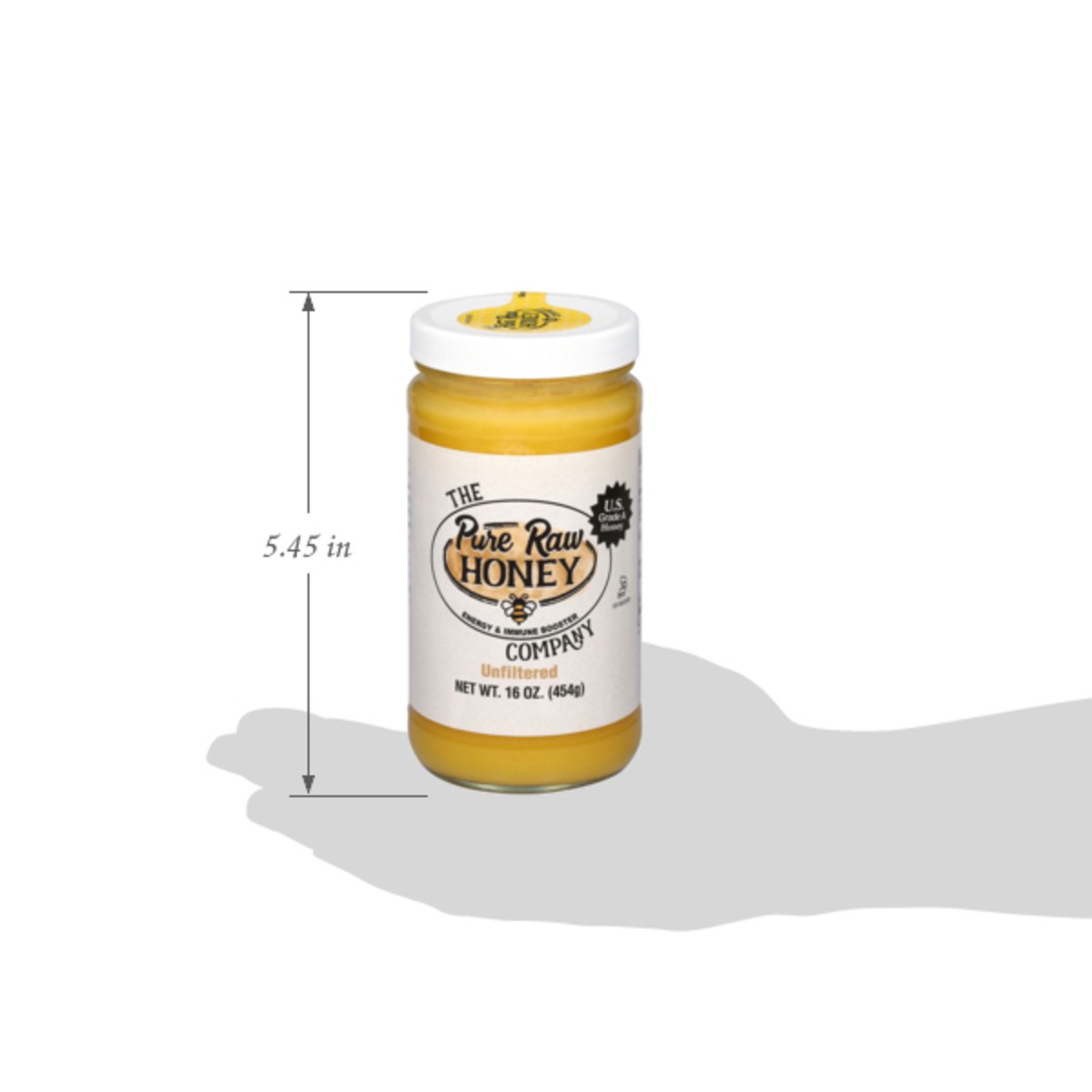 slide 14 of 14, The Pure Raw Honey Company Unfiltered Honey 16 oz, 16 oz