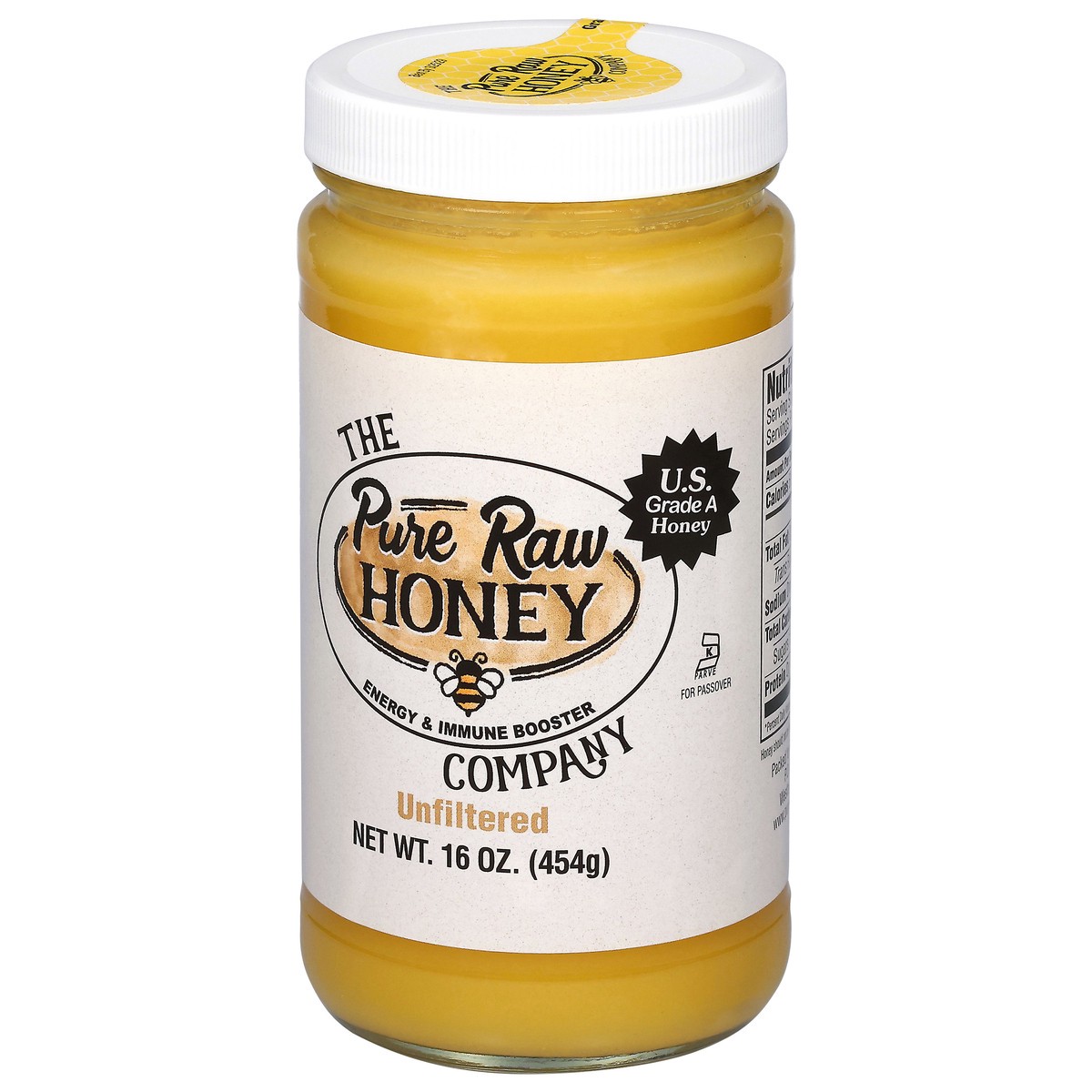 slide 6 of 14, The Pure Raw Honey Company Unfiltered Honey 16 oz, 16 oz