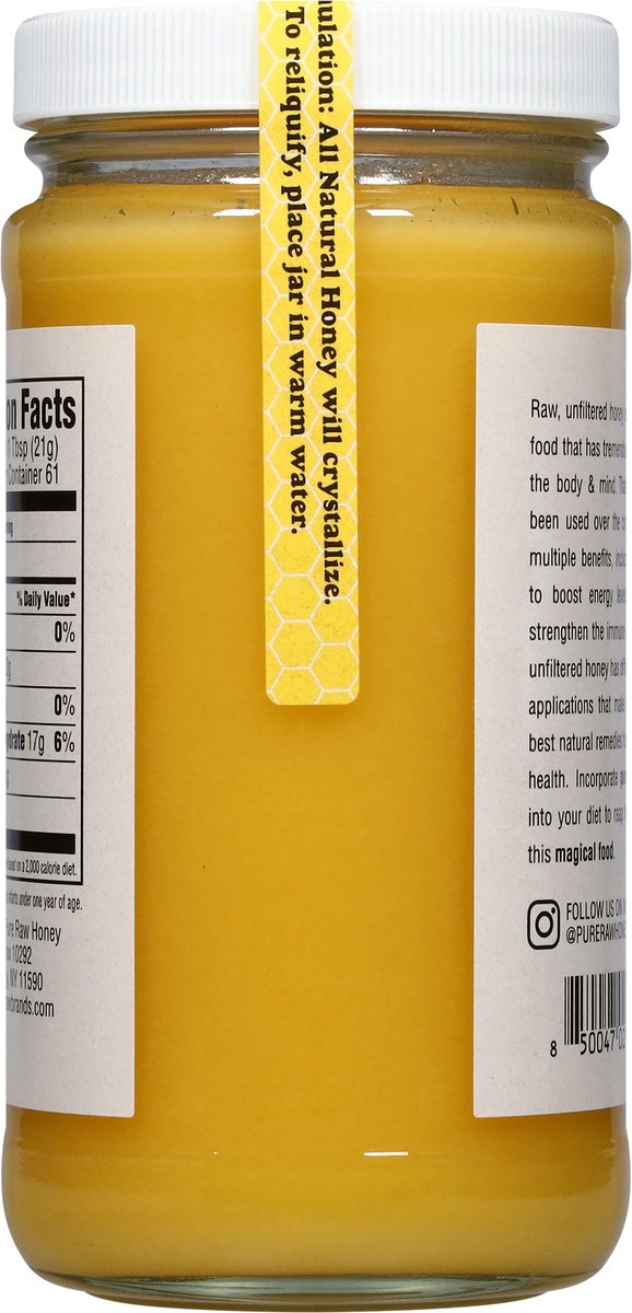 slide 13 of 14, The Pure Raw Honey Company Unfiltered Honey 16 oz, 16 oz