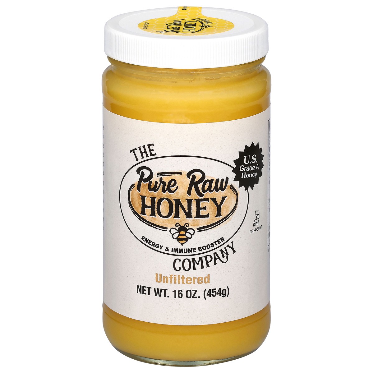 slide 8 of 14, The Pure Raw Honey Company Unfiltered Honey 16 oz, 16 oz