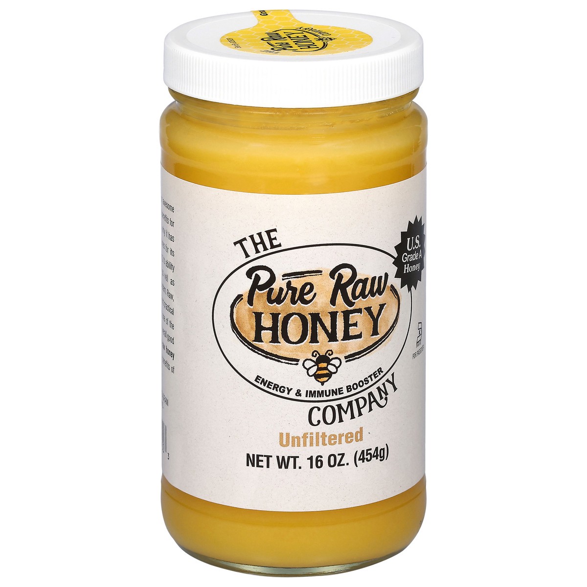 slide 2 of 14, The Pure Raw Honey Company Unfiltered Honey 16 oz, 16 oz
