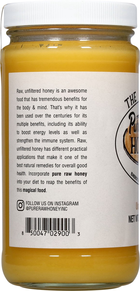 slide 4 of 14, The Pure Raw Honey Company Unfiltered Honey 16 oz, 16 oz
