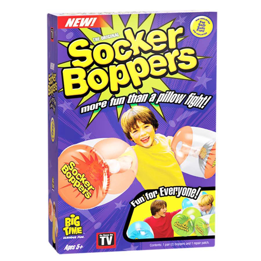 slide 1 of 1, Big Time Toys Socker Boppers - Assorted Colors, 2 ct