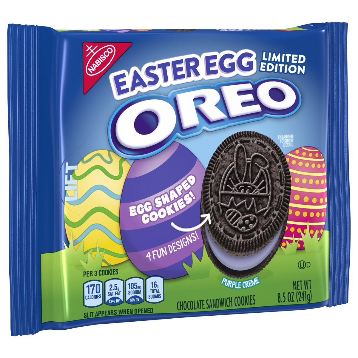 slide 9 of 11, Oreo Cookies Easter Egg, 8.5 oz