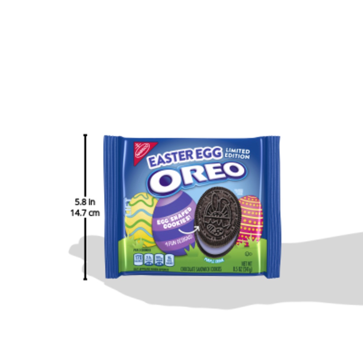 slide 11 of 11, Oreo Cookies Easter Egg, 8.5 oz