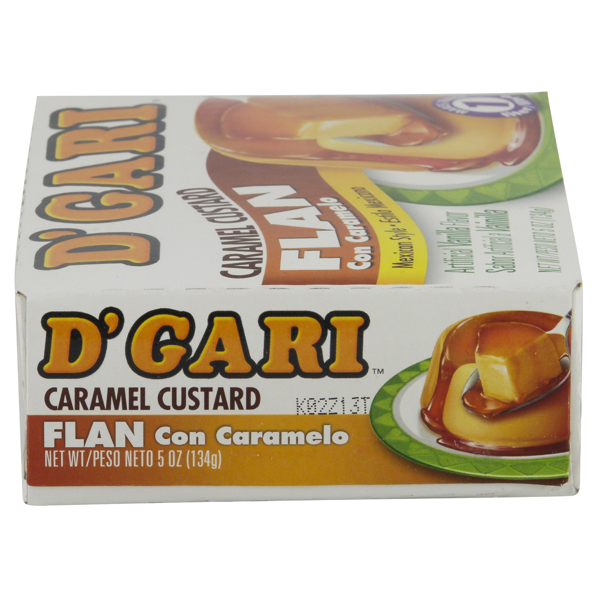 slide 2 of 6, D'Gari Caramel Flan, 5 oz
