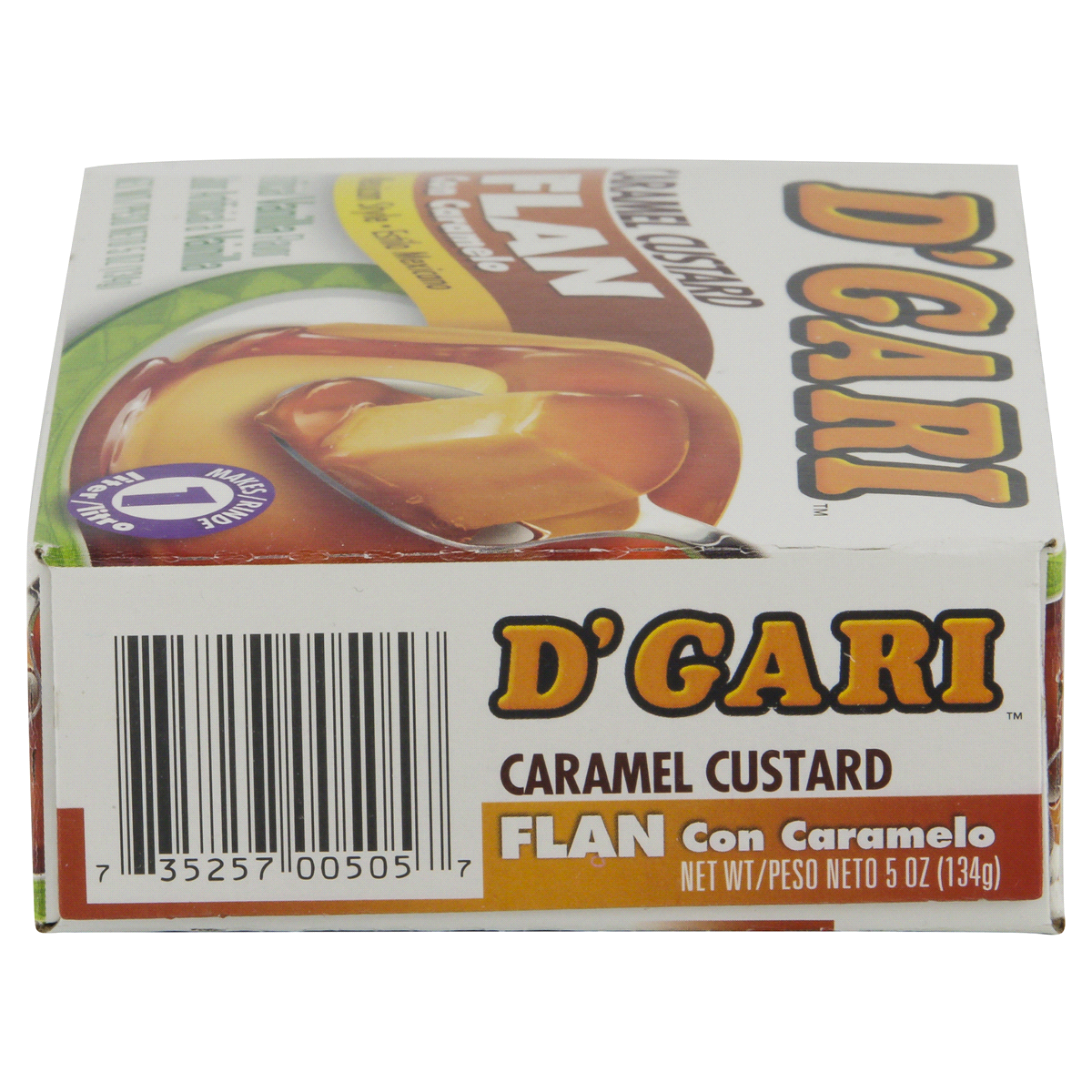 slide 6 of 6, D'Gari Caramel Flan, 5 oz