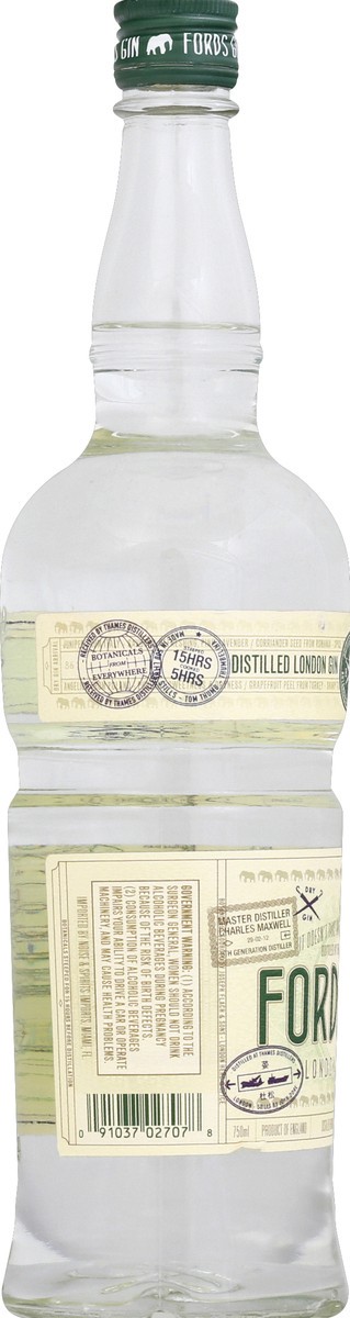 slide 6 of 7, Fords Gin London Dry Gin 750 ml, 750 ml