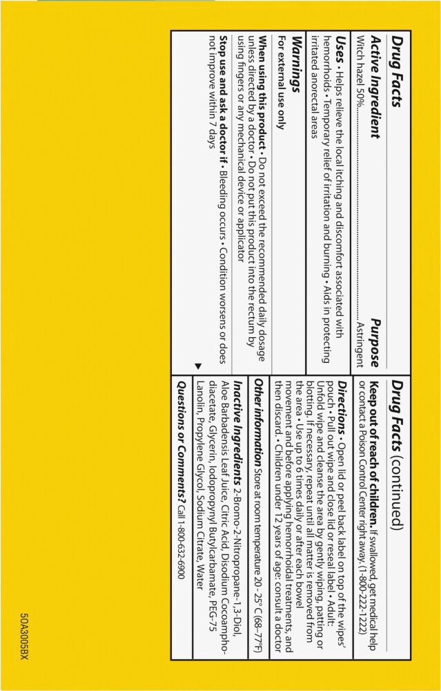 slide 2 of 3, Kroger Flushable Hemorrhoidal Medicated Wipes, 96 ct