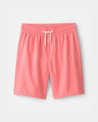 Carters Boys Swim Trunks - Coral Coral 12
