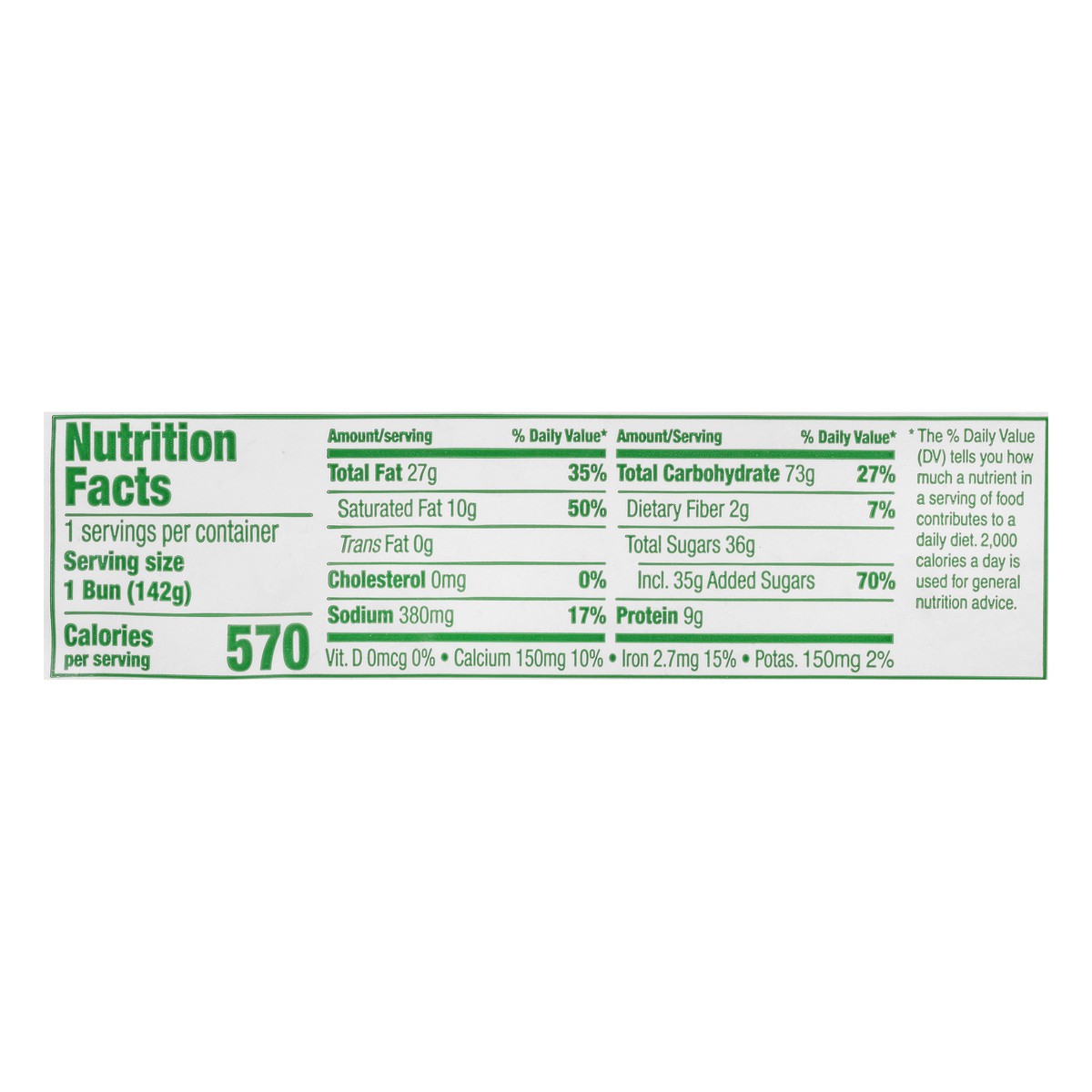 slide 9 of 13, Krispy Kreme Jumbo Honey Bun 5 oz, 5 oz