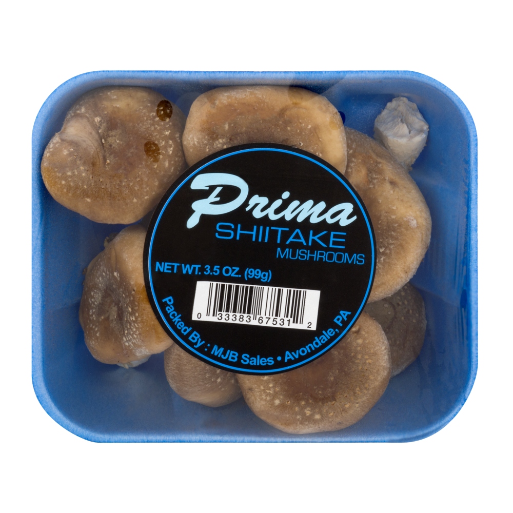 slide 1 of 4, Prima Gourmet Shiitake Mushrooms, 3.5 oz