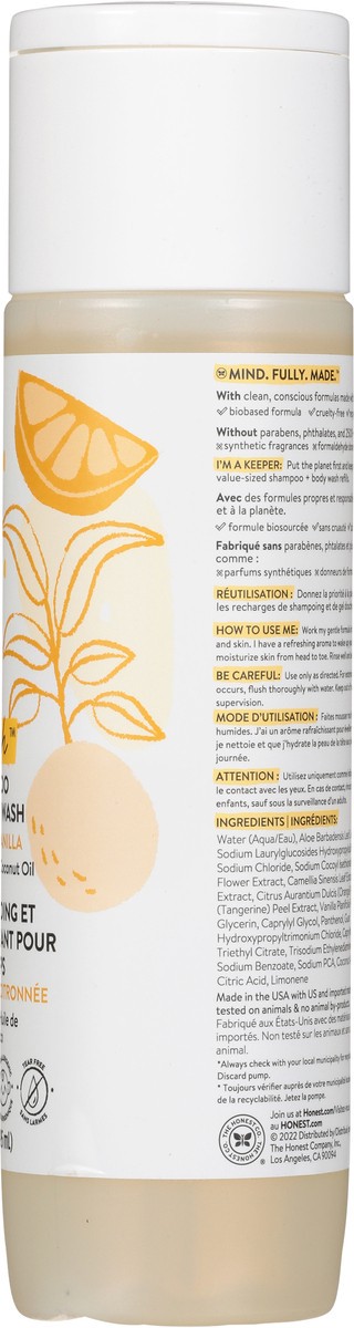 slide 8 of 9, Honest Refresh Citrus Vanilla Shampoo + Body Wash 10.0 fl oz, 10 oz