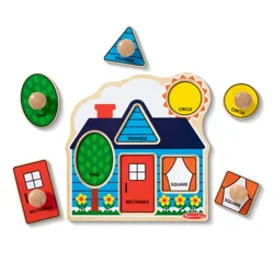 Melissa & Doug First Shapes Jumbo Knob Puzzle