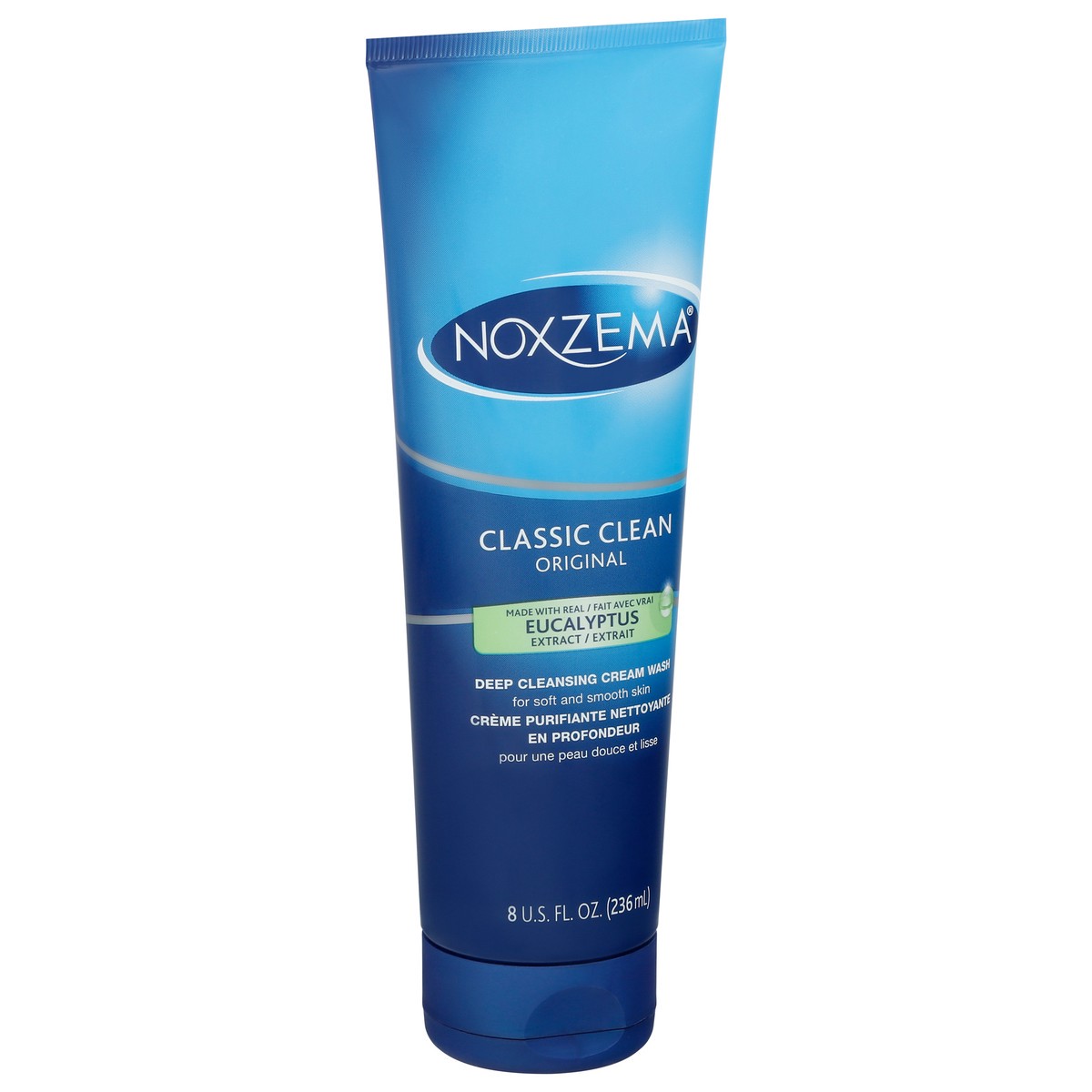 slide 2 of 9, Noxzema Deep Cleansing Cream For healthy-looking and soft skin Original Face Cleanser Face Wash Removes Dirt, Makeup and Oil, 236 ml