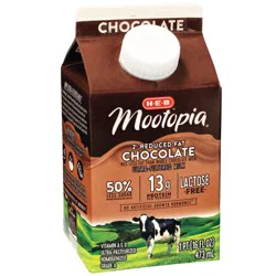 H-E-B Mootopia 2% Reduced Fat Chocolate