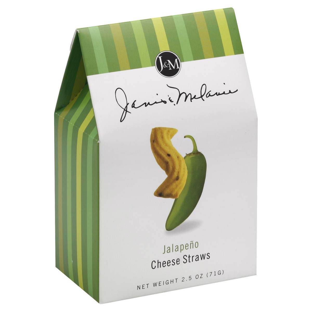 slide 4 of 5, Holiday - J & M Cheese Straw Box - Jalapeno, 2 oz