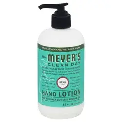 Mrs. Meyer's Clean Day Basil Scent Hand Lotion 12 fl oz