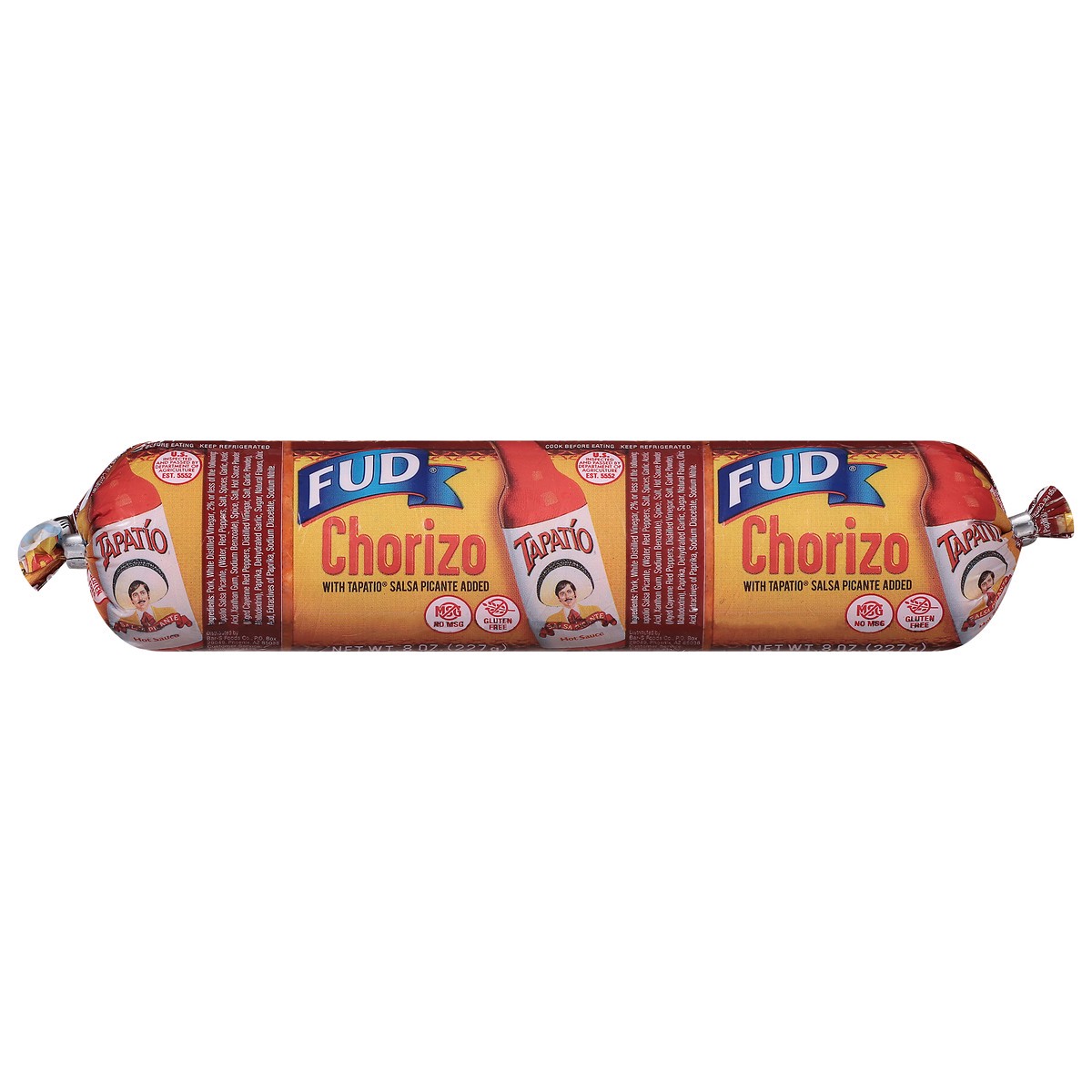 slide 1 of 13, FUD Chorizo 8 oz, 8 oz