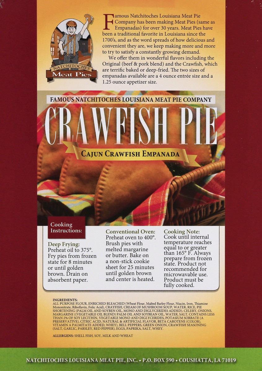 slide 5 of 9, Natchitoches Cajun Crawfish Empanada 4 ea, 1 ct