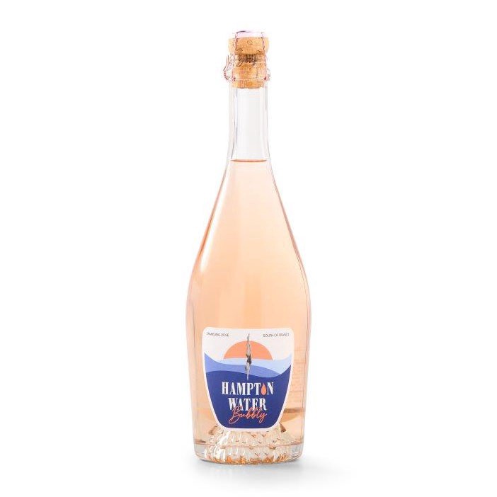 slide 1 of 1, Hampton Water Bubbly Sparkling Rose, 750 ml
